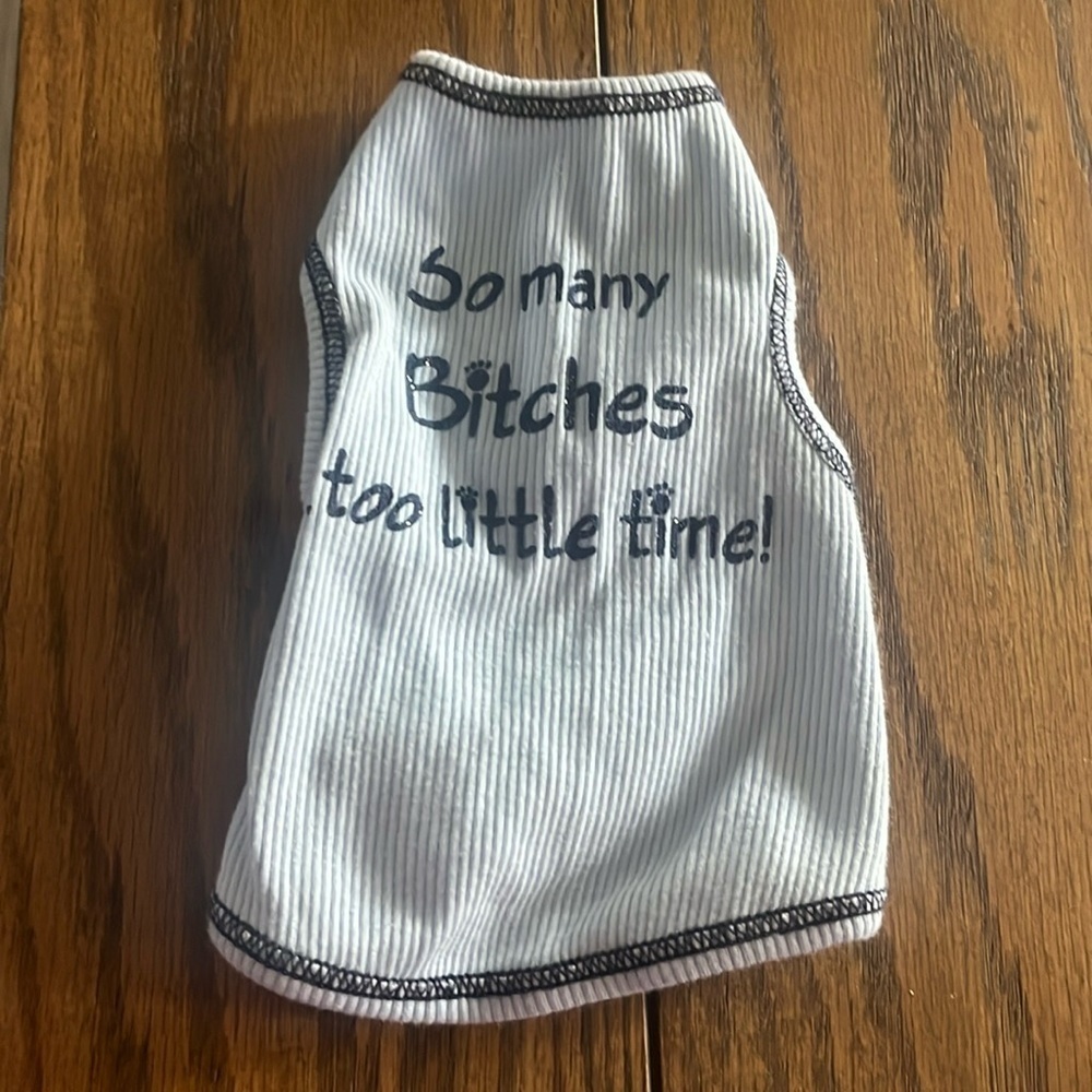 I see spot tank top xs for your furry baby๐ถ๐